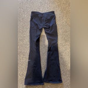 Splits 59 black flare leggings (low waisted)